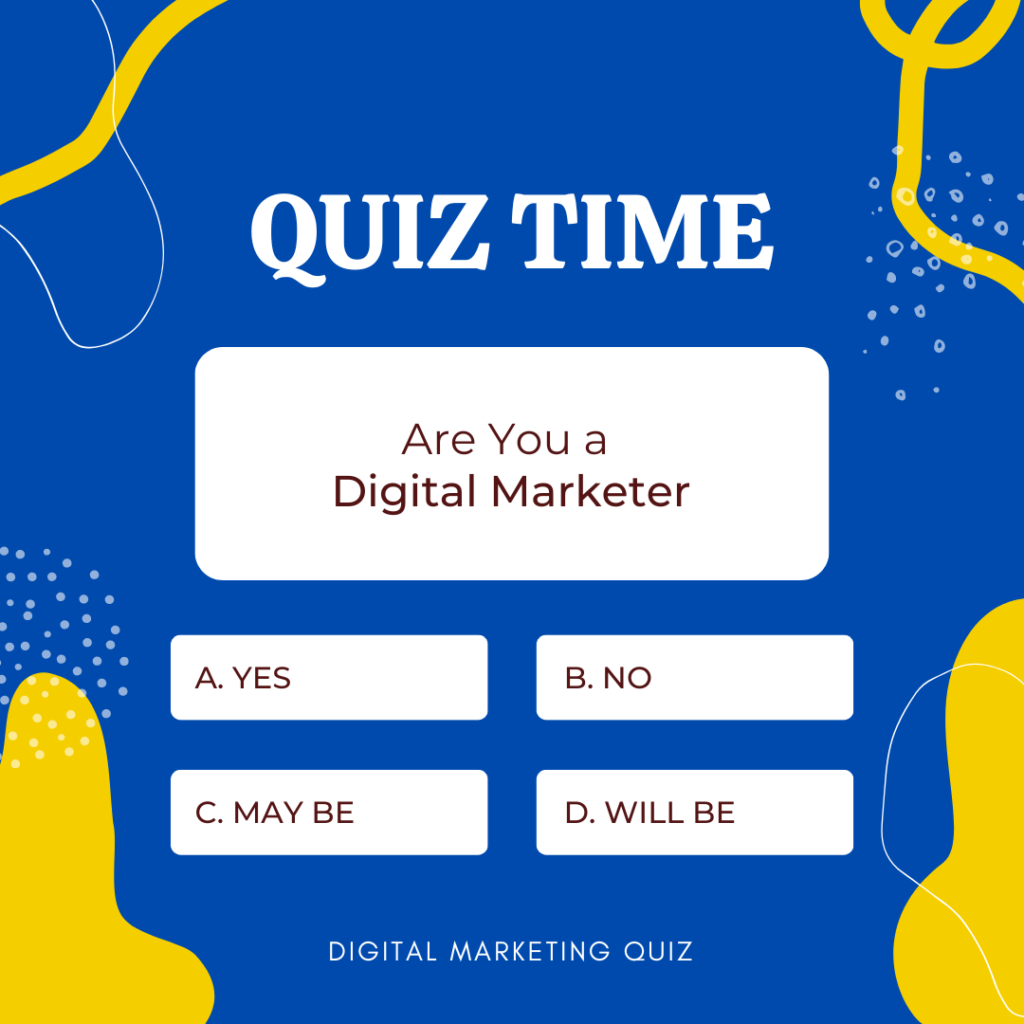Digital Marketing Quiz Test Your Skills! Institute For Digital Education